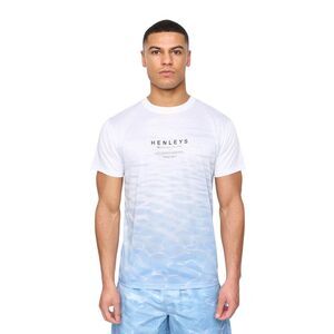 Henleys Mens Henpool T-Shirt / Denim Blue